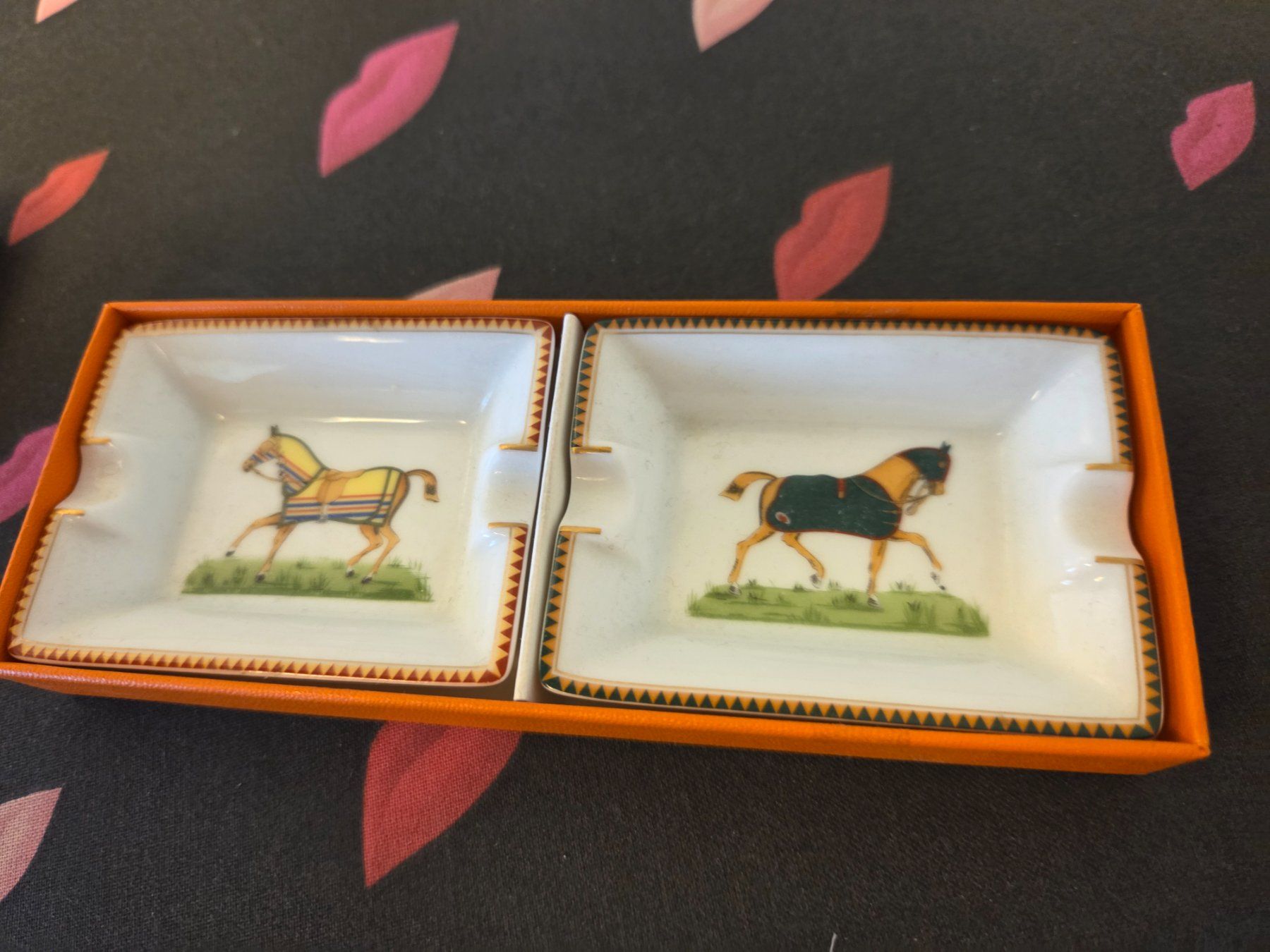 Hermès Portacenere: Hermès vintage .Mini Aschenbecher – Usato da Minusio venduto da Ninfa54 6