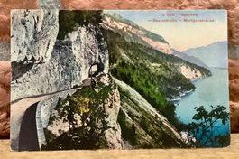 1937 THUNERSEE Beatenbucht & Merligenstrasse Berner Oberland