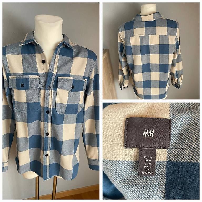 Hemden: ***H&M*** Hemd karriert Gr M – Gebraucht aus Wädenswil von H2H_Secondhandshop