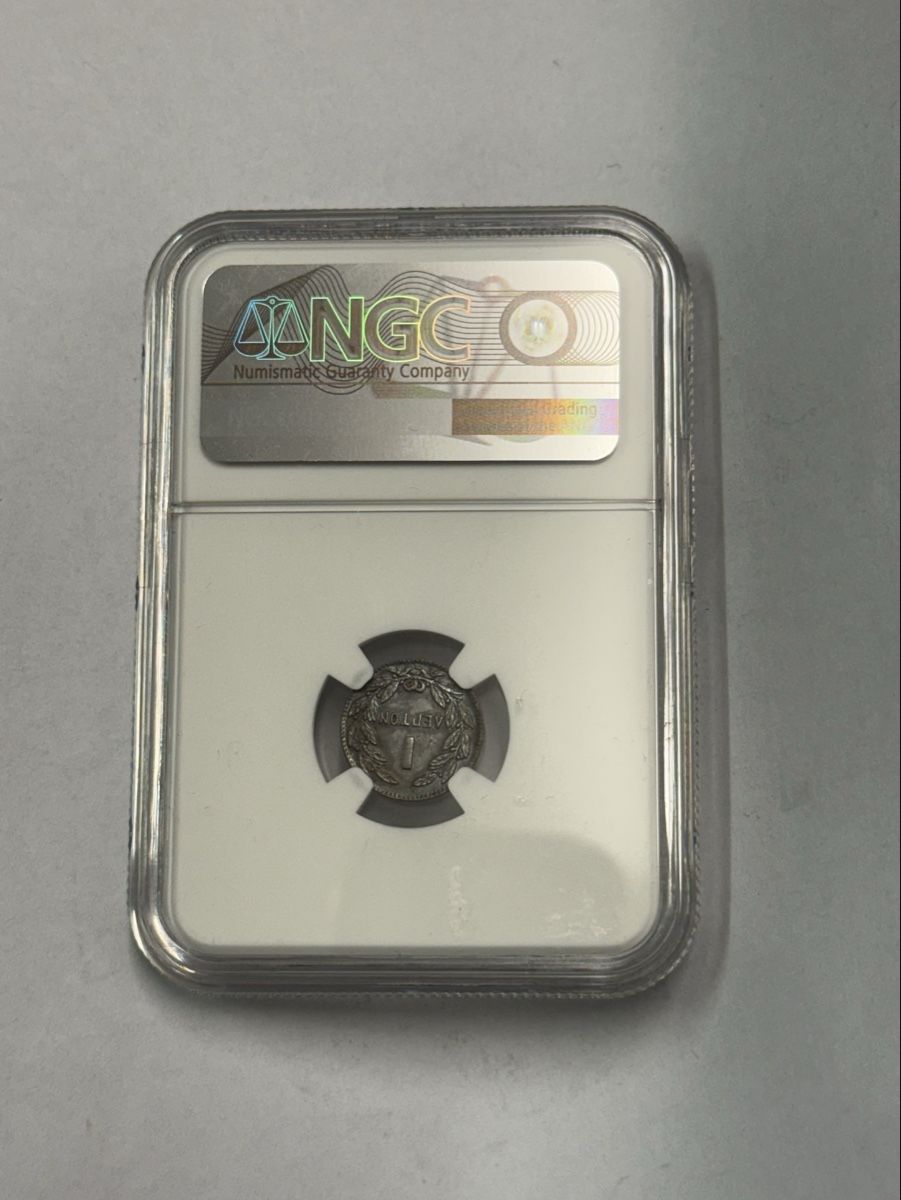 Tutti le monete: Griechenland Lepton 1869 BB - NGC AU55  – Nuovo (secondo la descrizione) da Zürich venduto da daki81 2