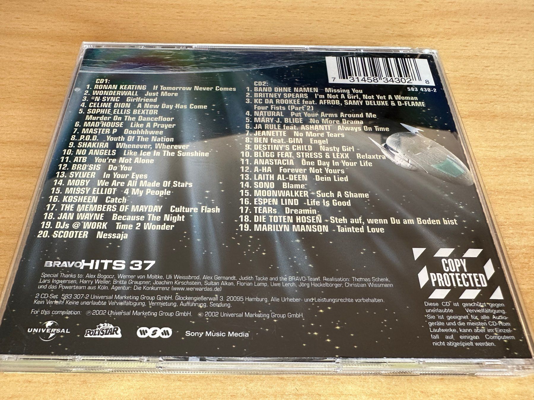 CD: Various – Bravo Hits 37 - 2 CD – Usato da Rikon im Tösstal venduto da Alpenmutz 1