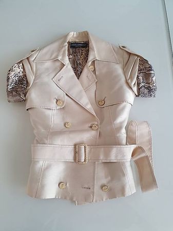 Blouson DOLCE & GABBANA en soie, 40 IT