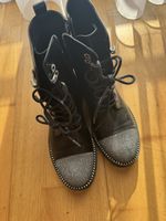 Damenschuhe Stiefeletten schwarz Grösse 39 Neu