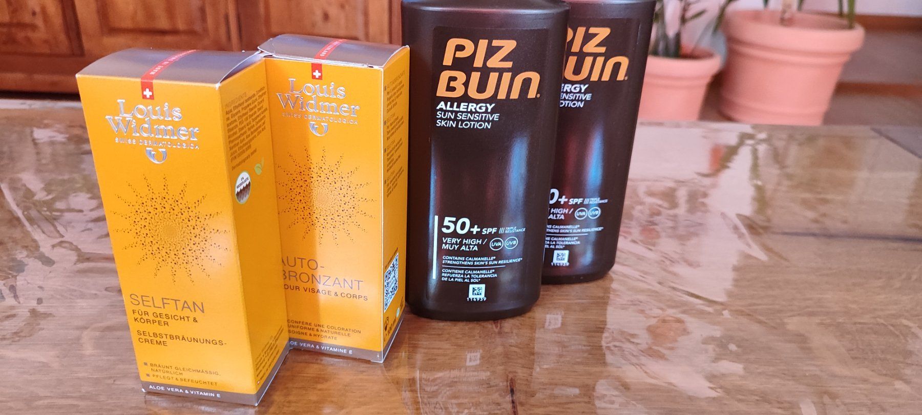 Louis Widmer Bräunungscrèmes: Louis Widmer Selbstbräuner Neu in Set – Neu und originalverpackt aus Chur von djovanna