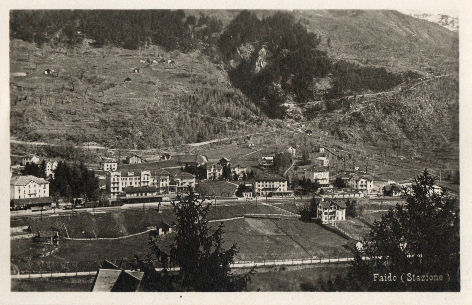 Cartoline postali: Faido - Stazione – Usato da Melano venduto da pisonsdro