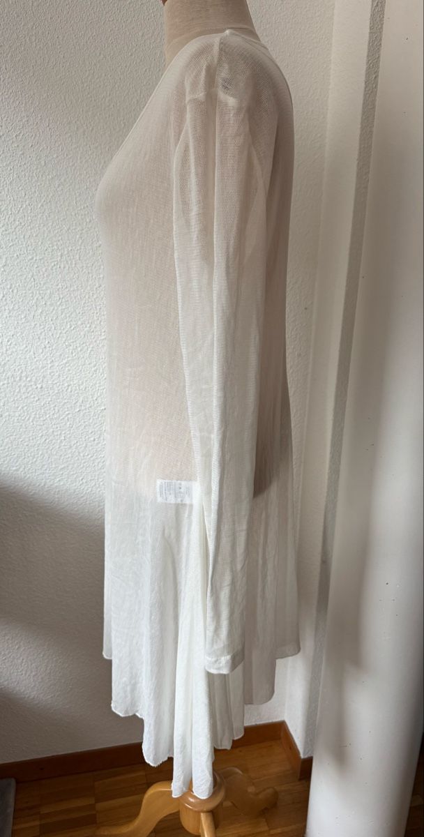 Tuniken: Tunique blanche MYRINE, taille XL, coton polyester – Neu (gemäss Beschreibung) aus Morges von sandy069 5