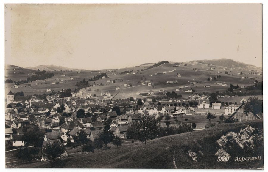 Cartoline postali: Appenzell, gelaufen 1923 – Usato da Frauenfeld venduto da POML