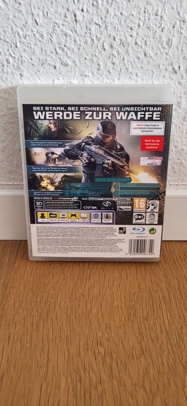 Sony Spiele: PS3 - Crysis 2 – Gebraucht aus Münsingen von DigitaleSpielecke 1
