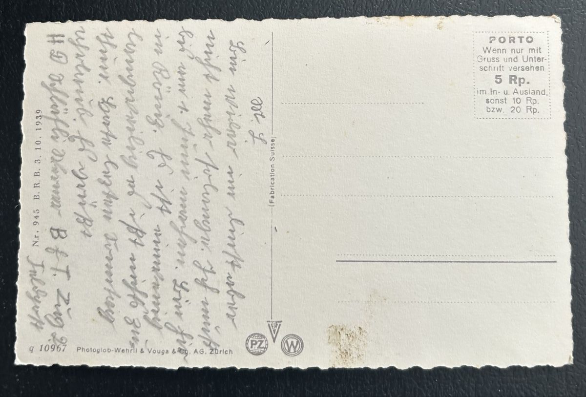 Cartoline postali: AK Köniz BE – Usato da Horw venduto da Tellbub 1