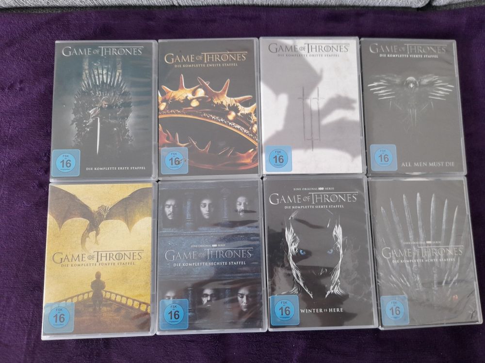 GAME OF THRONES 1 8 STAFFEL Kaufen auf Ricardo