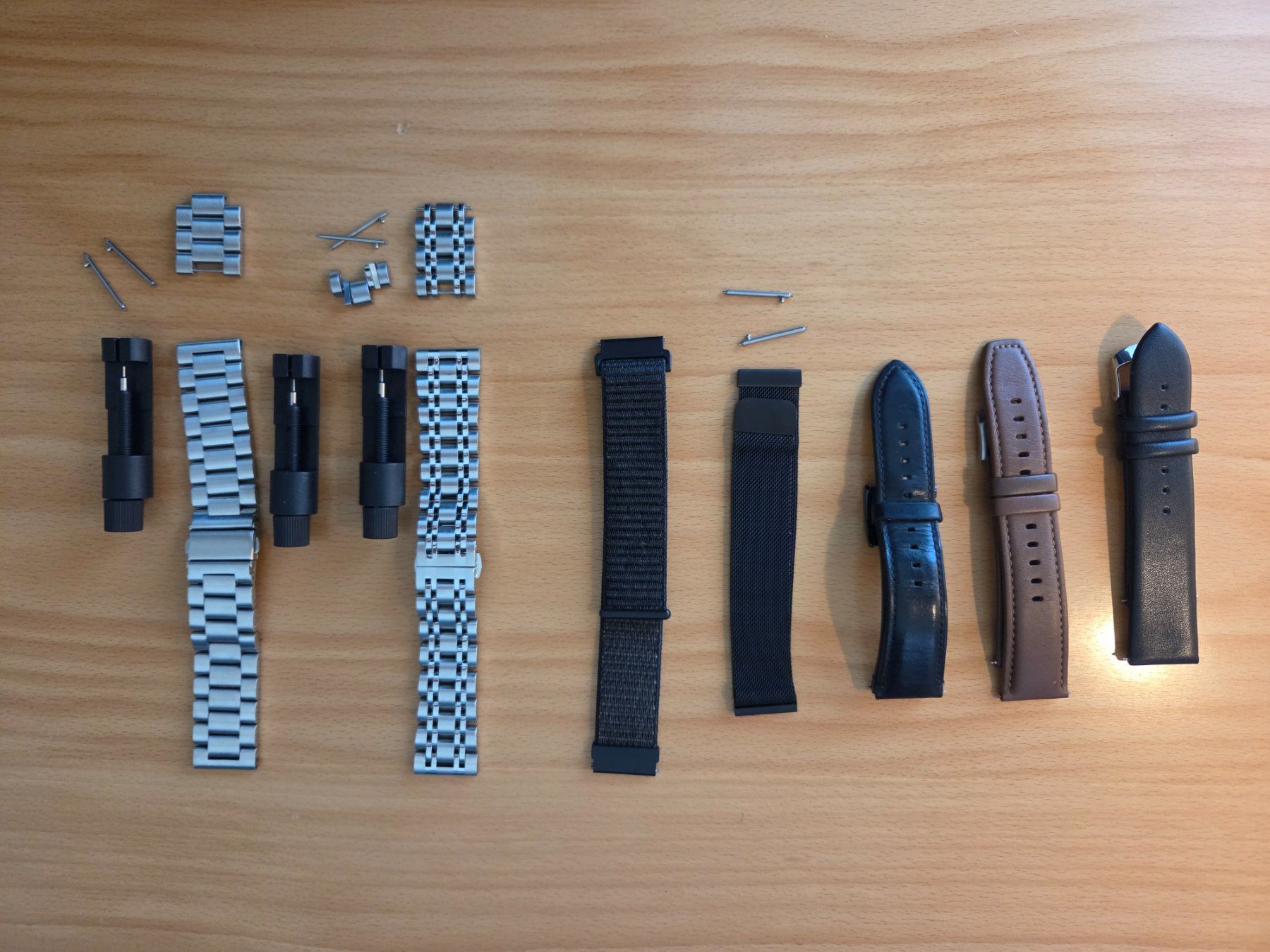 Bracciali & Braccialetti: Uhrenarmbänder: Leder, Metall, Textil! – Nuovo (secondo la descrizione) da Münchenstein venduto da Furki22