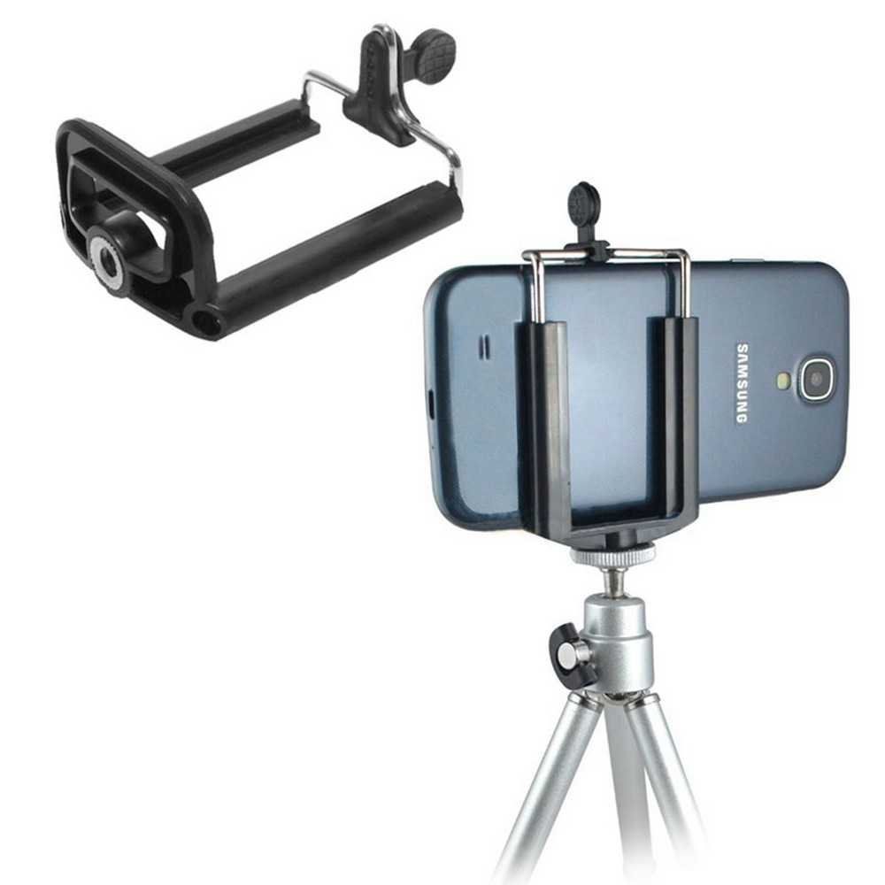 Treppiedi & Teste: Silber Smartphone Stativ Handy  Tripod  Klemmstativ Selfie – Nuovo (secondo la descrizione) da Kirchdorf AG venduto da Aarereussshop 1