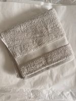 Kleines Frottee Handtuch grau, neu