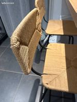 4 Chaises de bar en rotin tressé de chez La Redoute