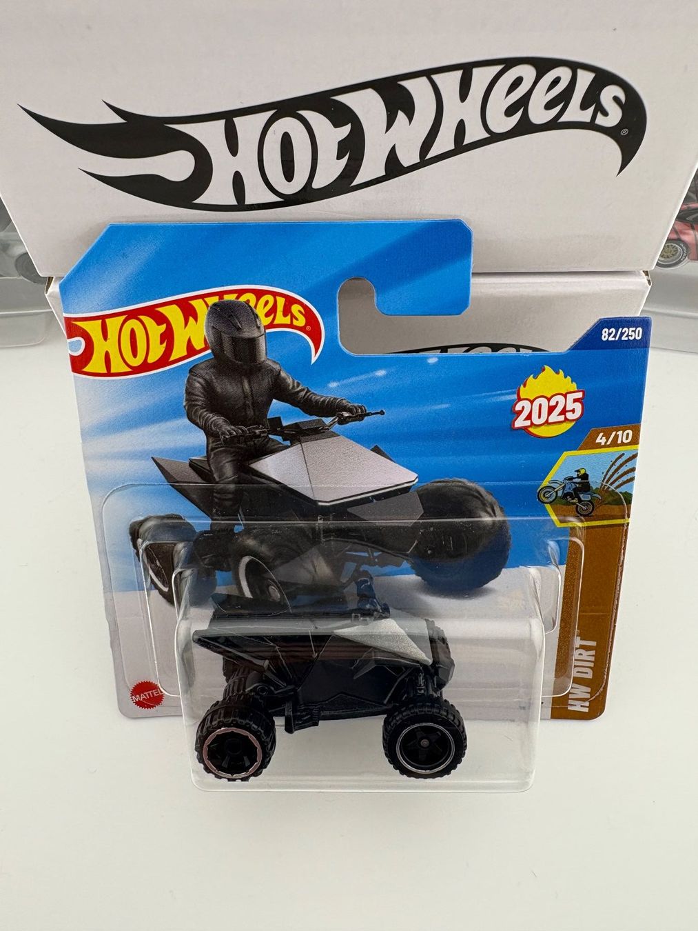 Hot Wheels Modellini d'auto: Hot Wheels Tesla Cyberquad - 2025 - 82/250 – Nuovo e nell'imballaggio originale da Flawil venduto da HeisseReifen 1