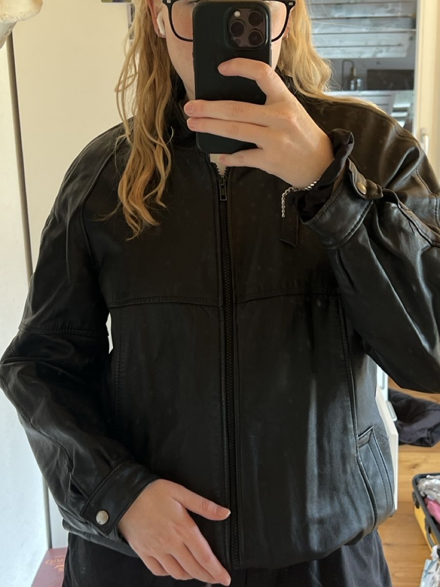 Giacche: Lederjacke Schwarz Grösse L gebraucht – Usato da Näfels venduto da nat_y6ms 5