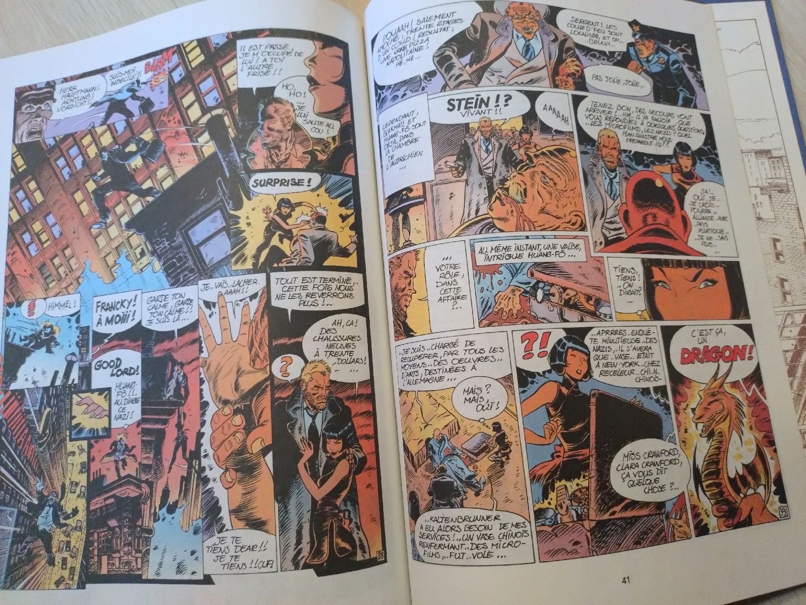 Comics: BD Franck Blackmail, Le Nombre du Dragon, Agorma, EO – Gebraucht aus Farvagny-le-Grand von LaCaverne 4