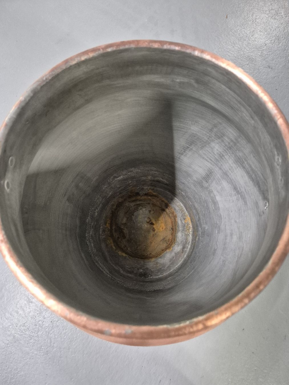 Vasi & Recipienti: Kupfer Vase, Vintage Krug, Blumenvase oder Schirmständer – Usato da Luzern venduto da michschm7 1
