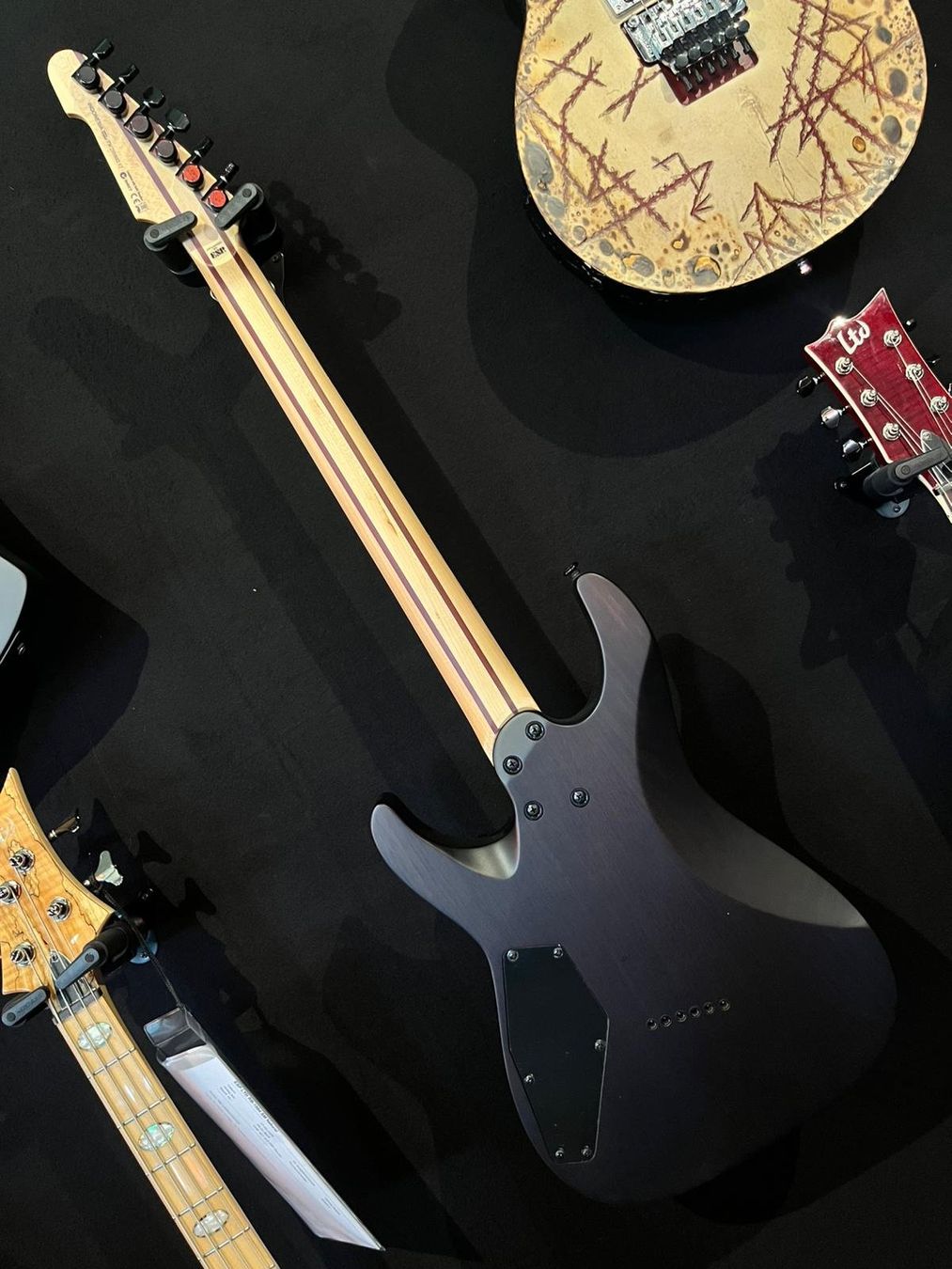 Esp Strumenti musicali: ESP LTD M-1000 MS See Thru Black B-Stock MULTISCALE – Nuovo (secondo la descrizione) da Kaiserstuhl AG venduto da GTM-Kaiserstuhl 3