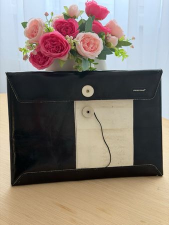 Pochette Freitag noir et blanc bon état