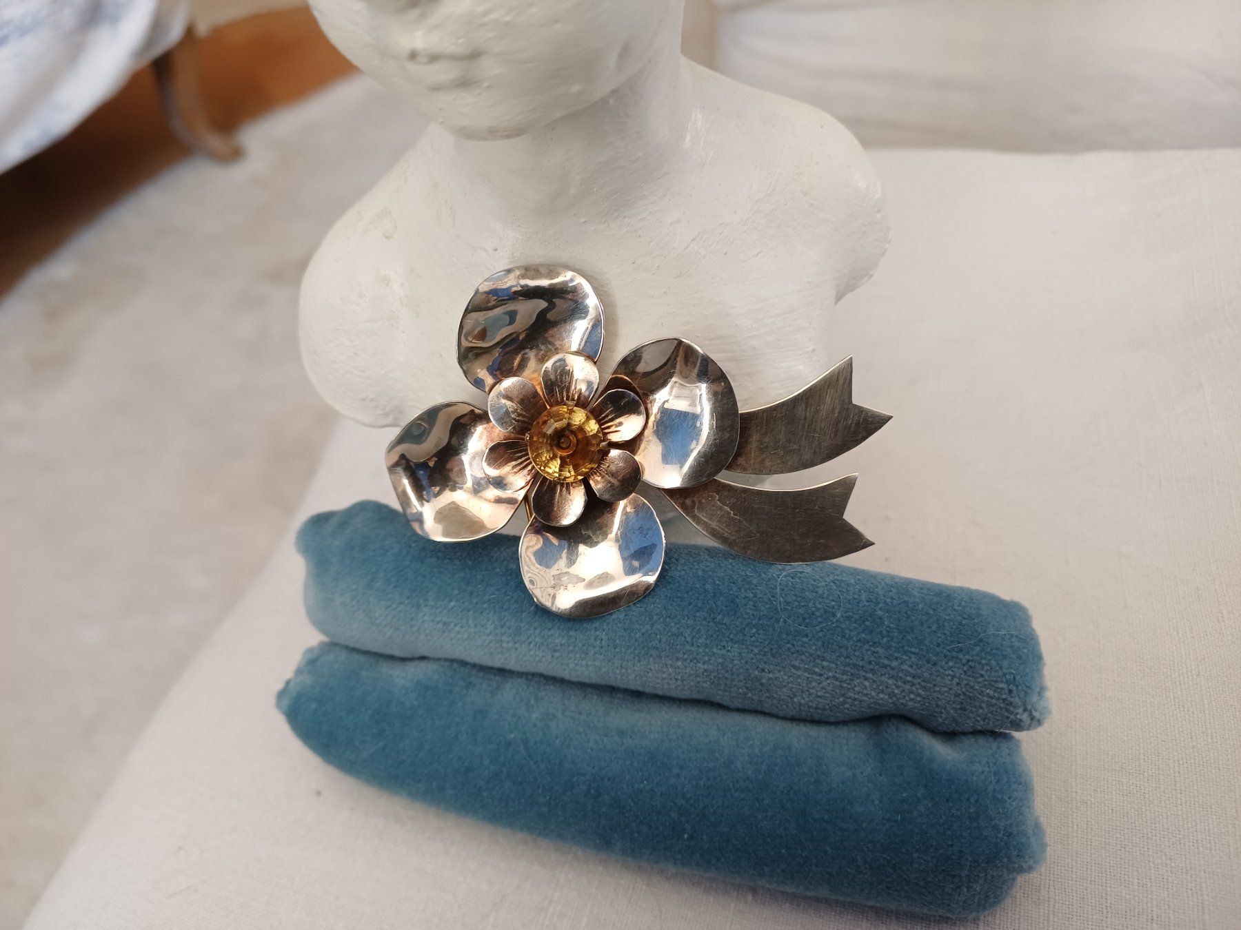 Broschen & Nadeln: Blumenbrosche Sterling Silver – Gebraucht aus Romanshorn von Hanibal424 3