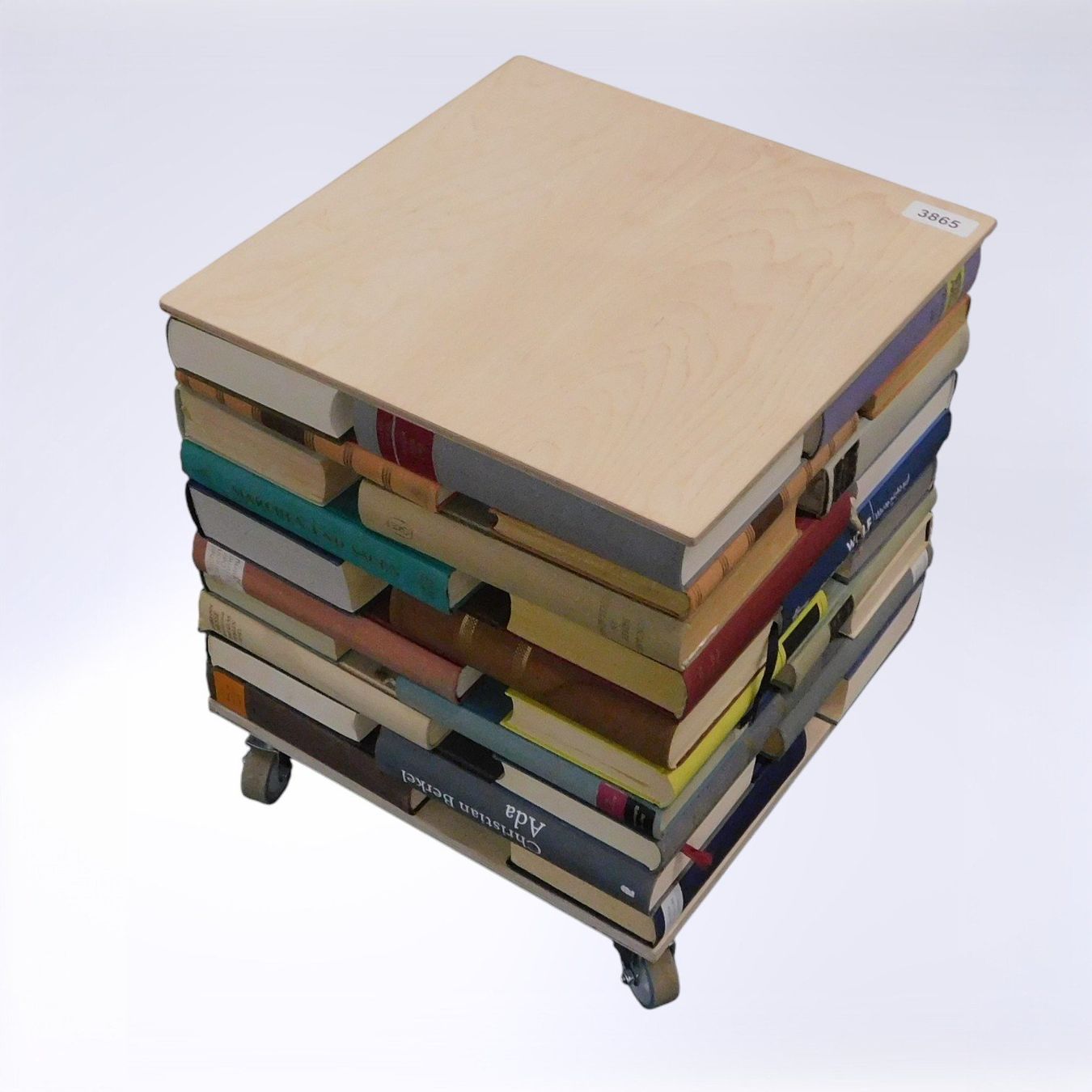 Sgabelli: Rollhocker/Tisch aus Büchern (klein) – Usato da Glattbrugg venduto da BauTeile