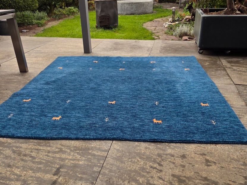 Gabbeh Tapis: Handgewobener Teppich 2x2m – D'occasion à St. Gallen par Rene123 1