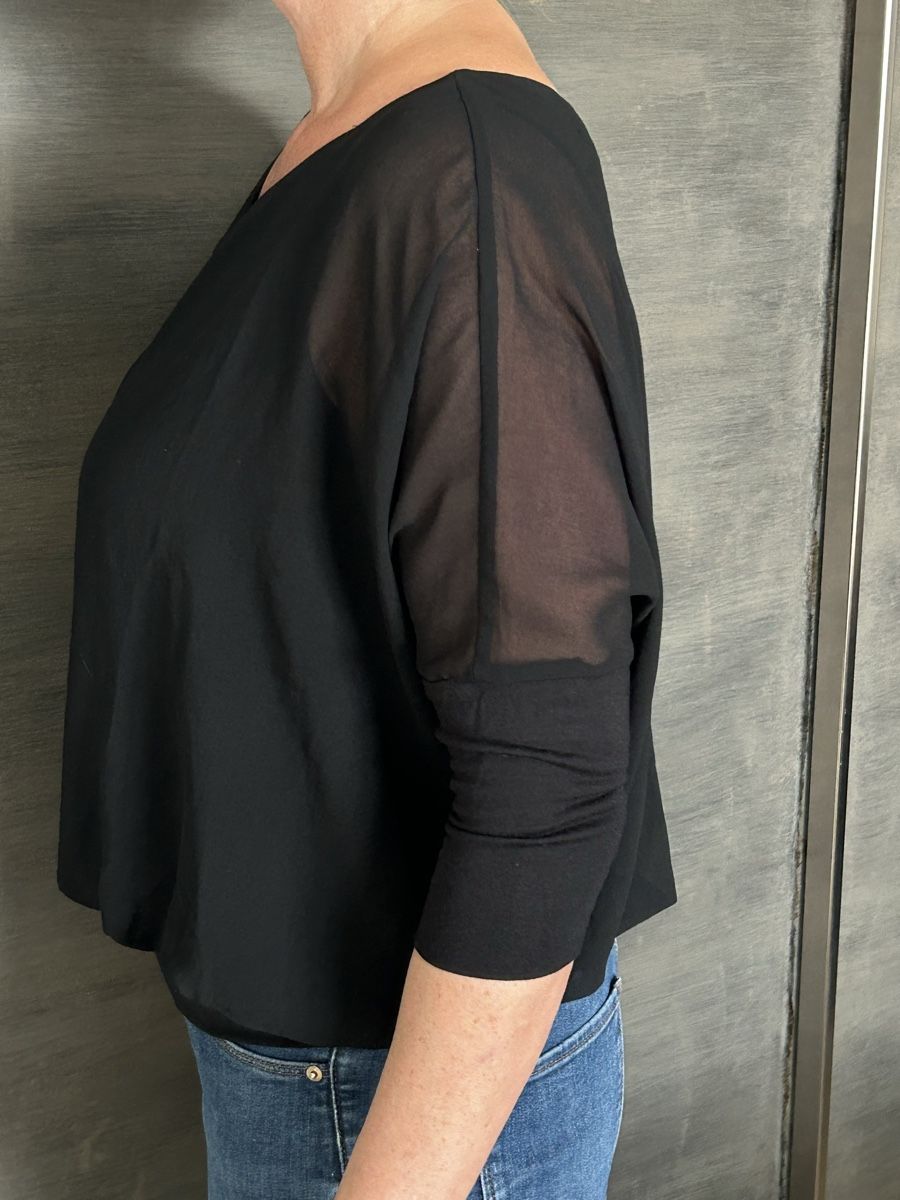 Esprit Camicette: Esprit Damen Oberteil schwarz, Gr.  38  – Usato da Bachenbülach venduto da danielaa0102 4