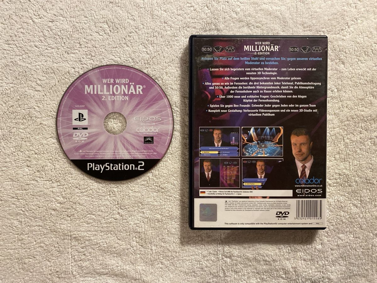 Sony Giochi: Wer Wird Millionär PS2 – Usato da Reichenbach i. K. venduto da Daniel840 1