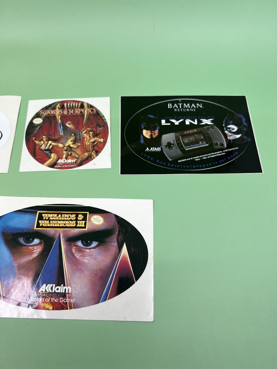 Sticker: 4 Retro Games Werbeaufkleber 90er – Nuovo (secondo la descrizione) da Affoltern am Albis venduto da Nesko91 2