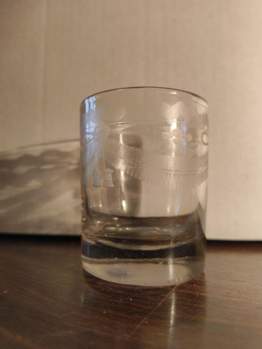 Glasi Hergiswil Bicchieri: antikes Glas ev Flüeli Glas 8cm hoch – Usato da stettlen venduto da VintageBern_ch 4