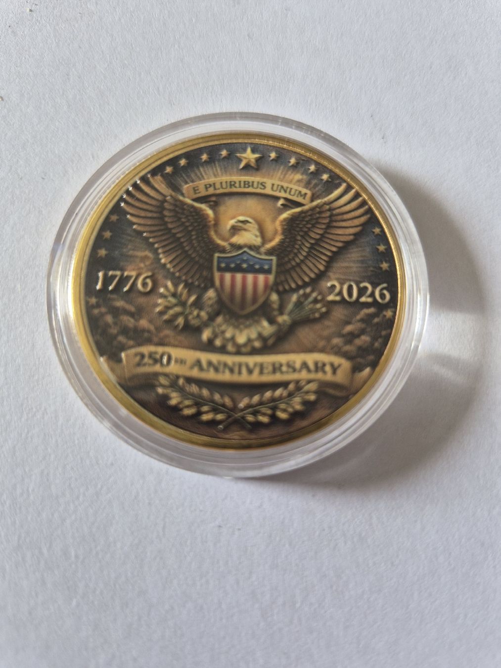 Tutti le monete: pièce commémorative 250 ans USA – Nuovo (secondo la descrizione) da Senèdes venduto da hen_fw8b