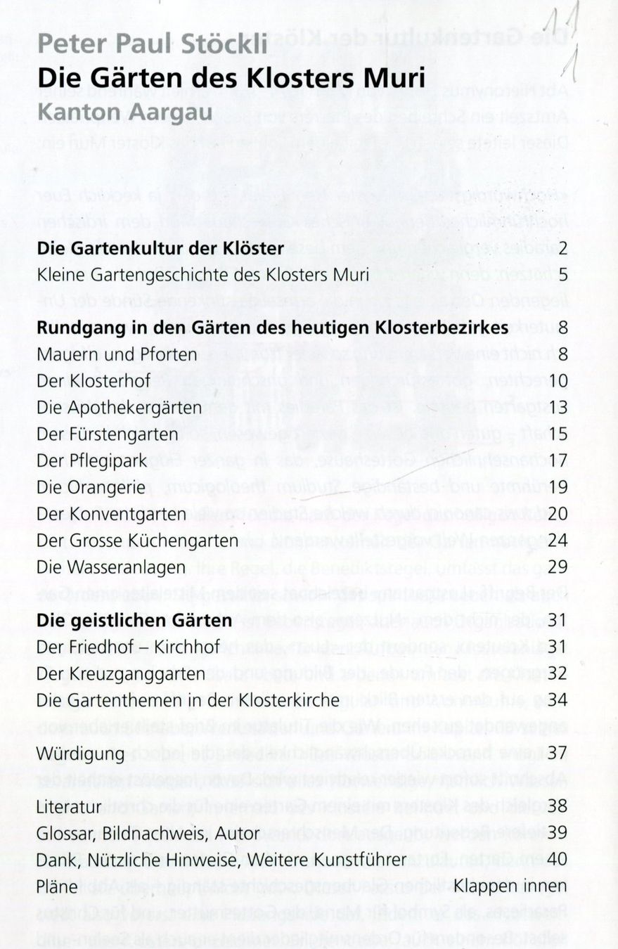 Libri: Kloster, Gärten, Kunstführer – Usato da Aarau venduto da Elmaar41 2