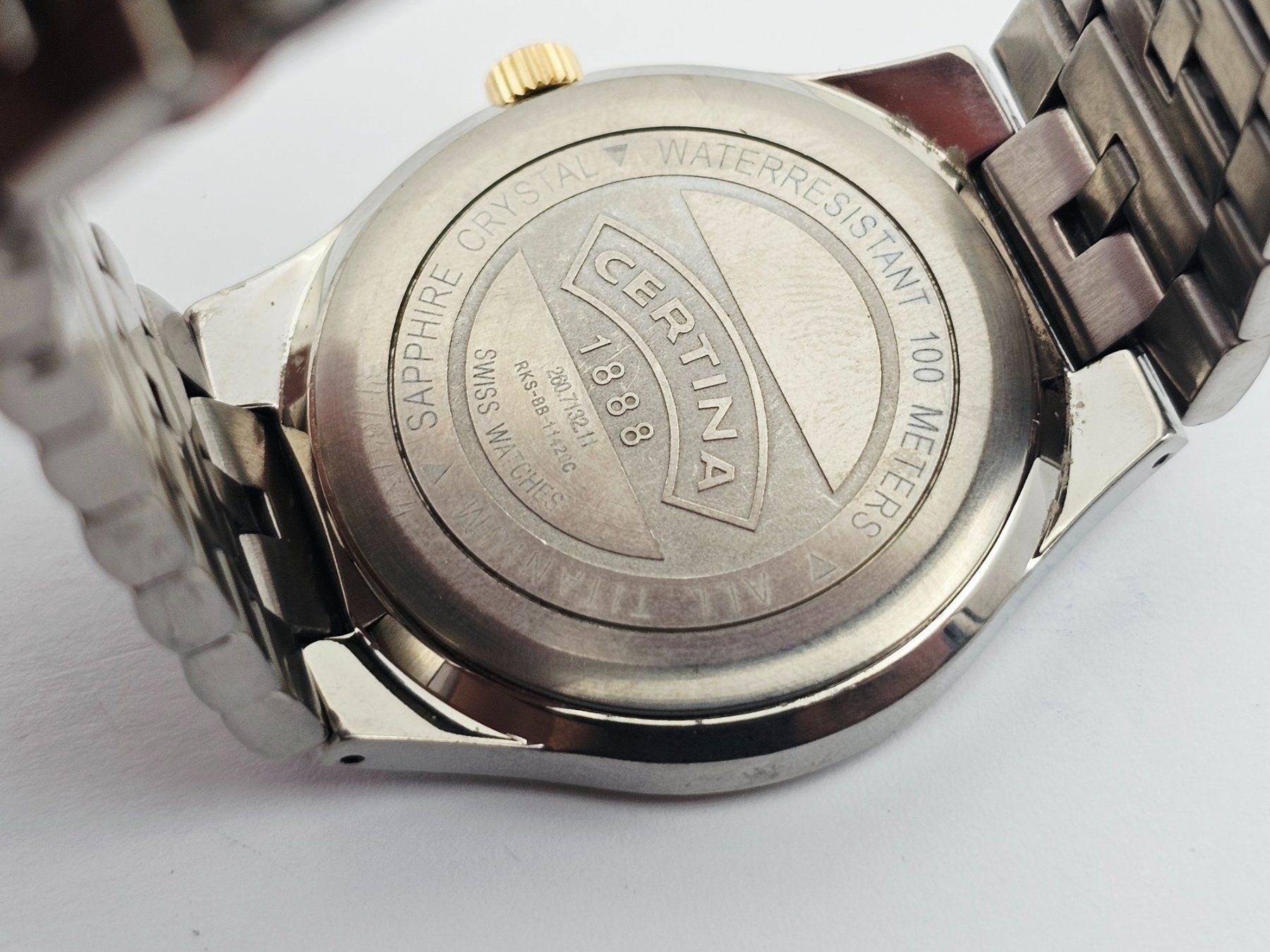 Certina Orologi: Certina 1888 DS Titanium Herrenuhr – Usato da Bassersdorf venduto da AnkerWatch 6