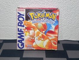 OVP zu GB Pokémon Rot | Rote Edition deutsch OHNE SPIEL!
