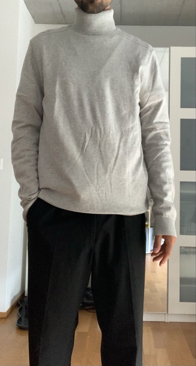 Maglioni & Felpe: Selected Homme Rollkragenpullover Grau, Grösse S – Usato da Oensingen venduto da LorisMi
