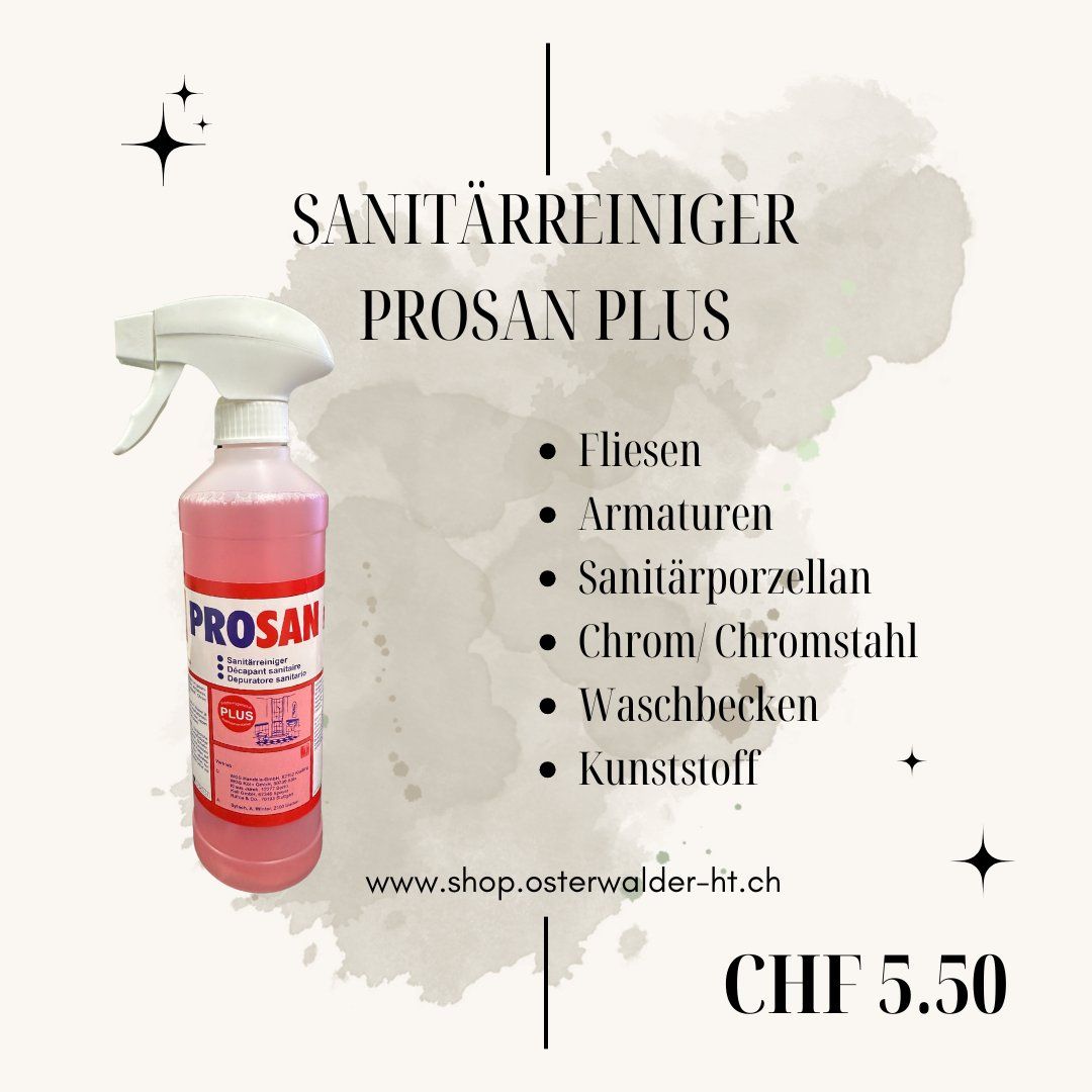 Prodotti di pulizia: Badreiniger Prosan – Nuovo e nell'imballaggio originale da Flawil venduto da Osterwalder_ht_ag 1