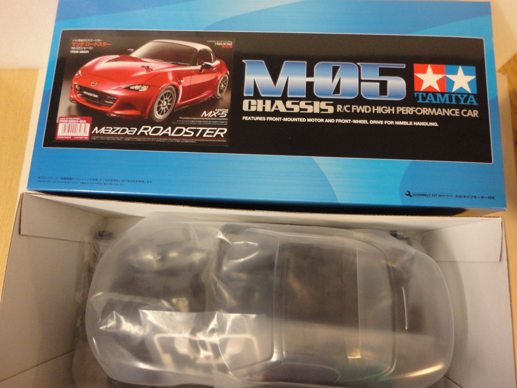 Tamiya RC Modellbau: Tamiya Mazda MX-5 M-05 Bausatz RC Modellauto – Neu und originalverpackt aus Horgen von RcModell 2