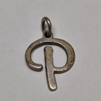Vintage Pendentif Anhänger aus massivem Silber #A6