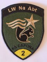 Luftwaffe Badge LW Na Abt 2 Gelb Original neu Klett