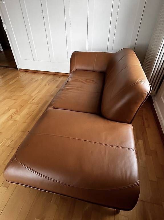 Sofas: Sofa Echtleder braun – D'occasion à Weinfelden par Aline_T5 1
