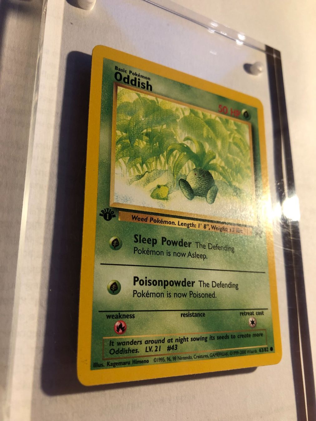 Carte collezionabili: Oddish 1st Team Rocket - MINT - ab 1.- – Usato da Giubiasco venduto da dan_pr8b 1