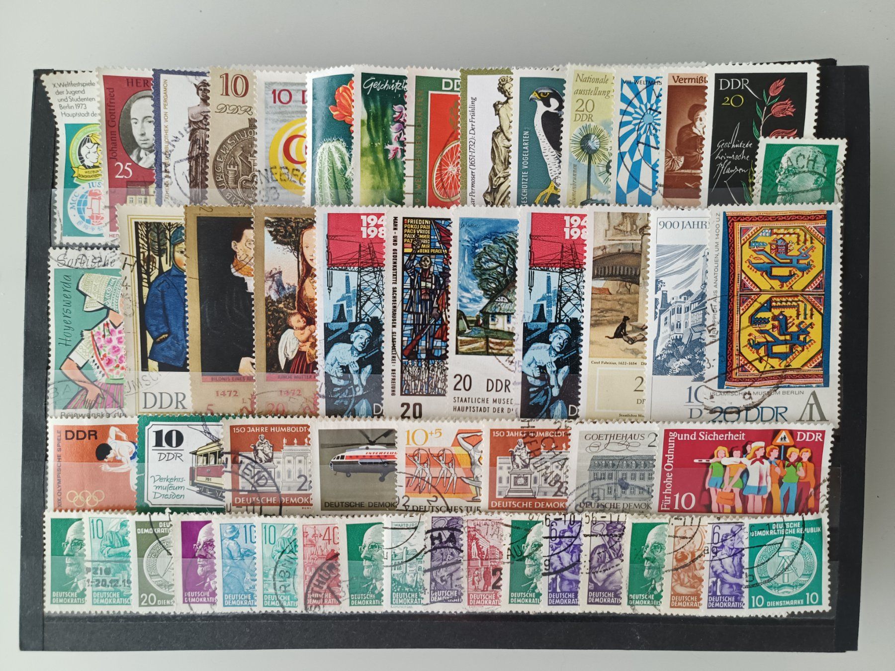 Alle Briefmarken: tolles DDR Lot gestempelt – Gebraucht aus Dübendorf von goeggi79