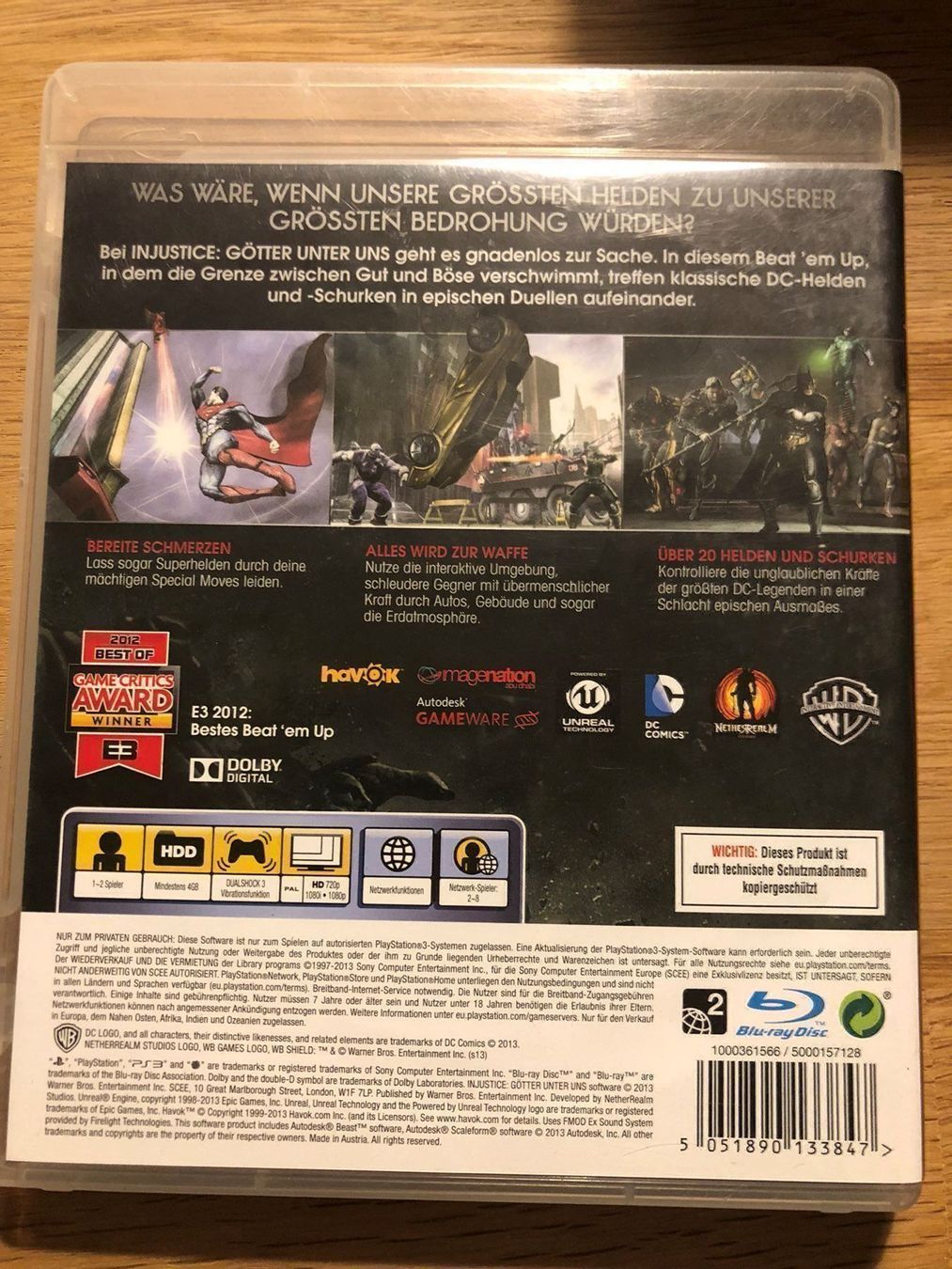 Sony Giochi: Injustice für Sony PS3 – Usato da Kestenholz venduto da Inna09 1