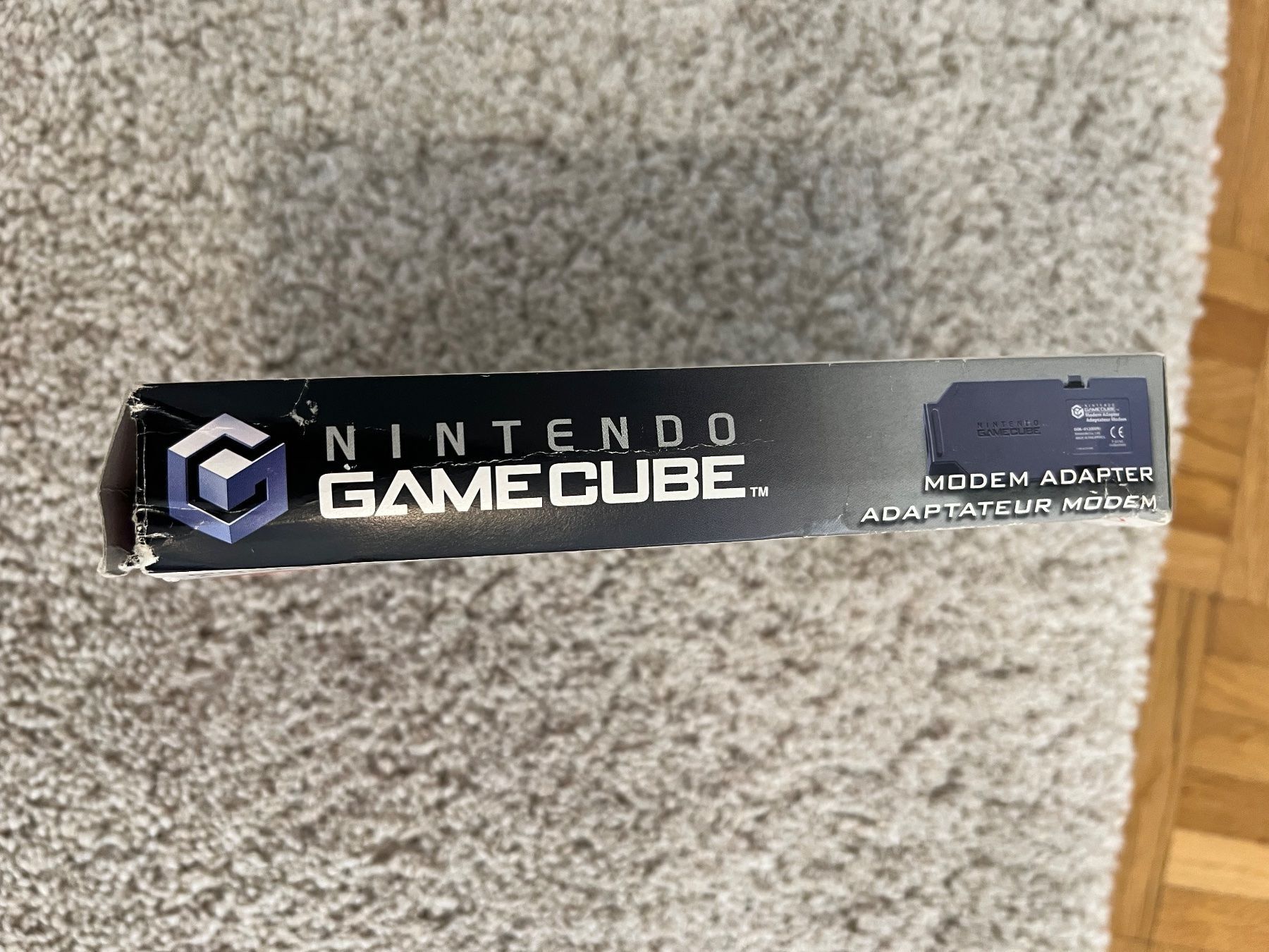 Nintendo Konsolen: Original Nintendo GameCube Modem Adapter mit OVP – Gebraucht aus Winkel von  5