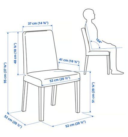 Ikea Stühle: 2x Ikea Stuhl Grau BERGMUND/HERNIKSDAL – Gebraucht aus Adlikon b.Regensdf von Cappo 6