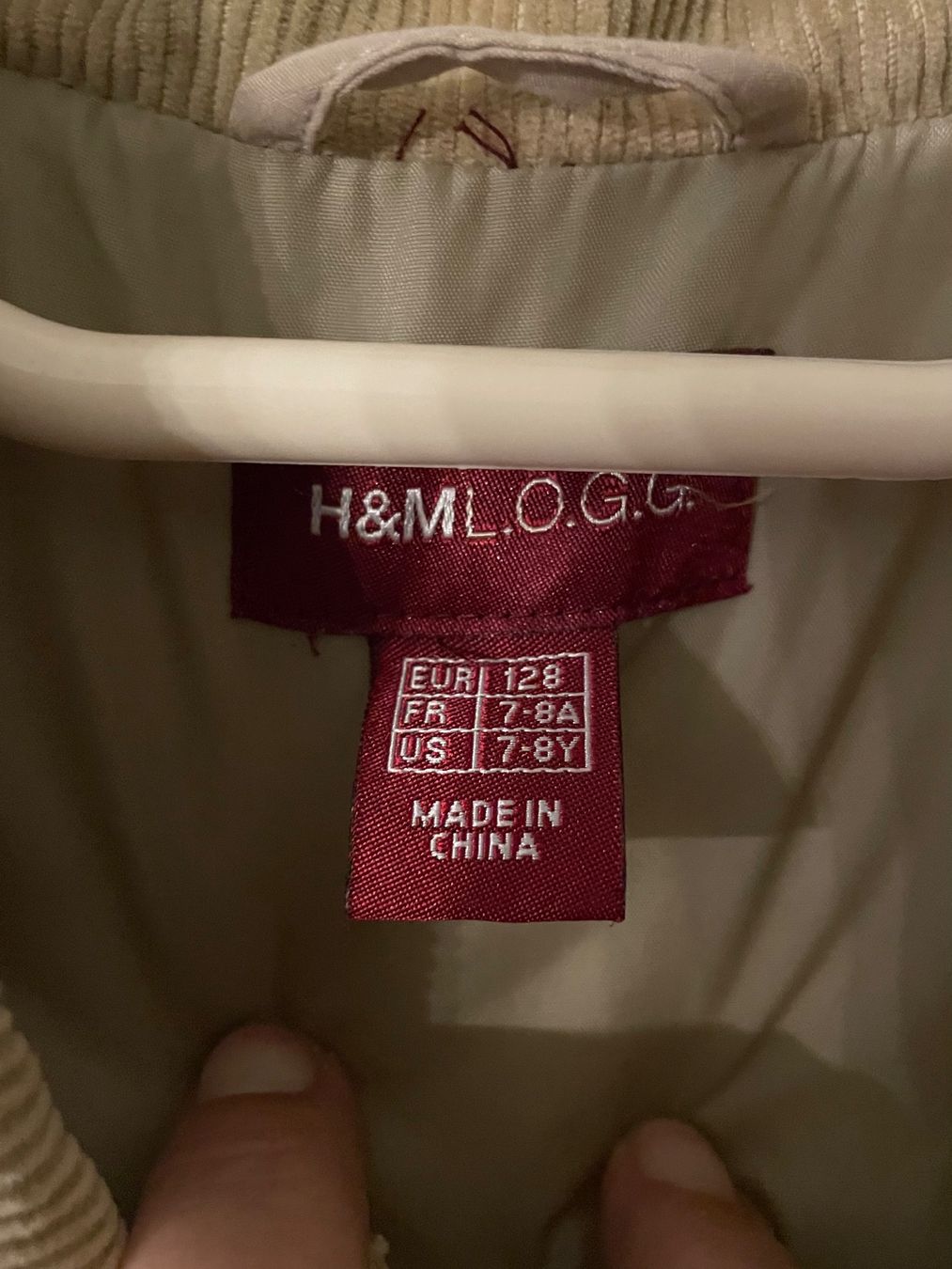 H&M Giacche & Cappotti: Kindersteppjacke GR. 128 – Usato da Urdorf venduto da leoale 5