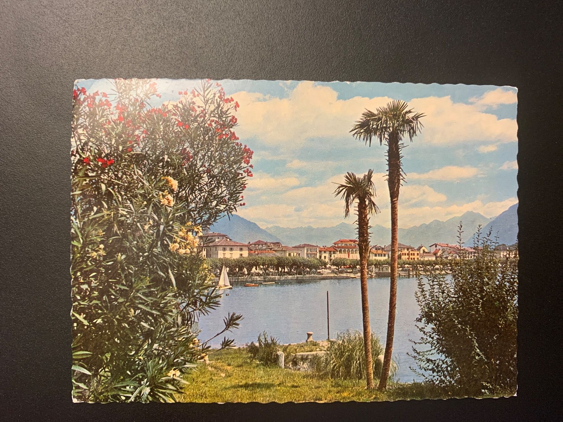 Cartoline postali: Alte Postkarte von Ascona Feldpost 1948 – Usato da Erlenbach ZH venduto da Ritschly