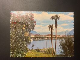 Alte Postkarte von Ascona Feldpost 1948