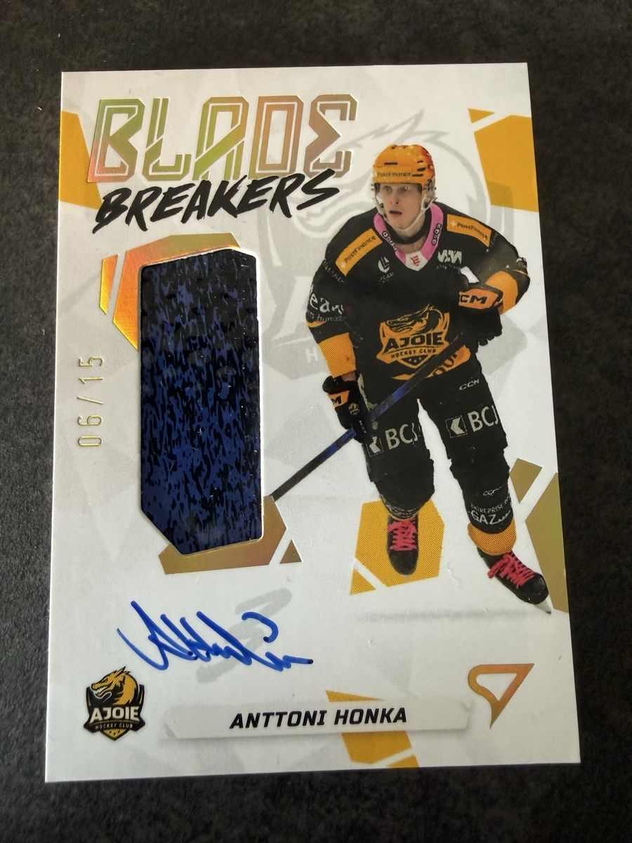 Sportzoo Carte collezionabili: 06/15 - Anttoni Honka - Blade Breakers – Nuovo e nell'imballaggio originale da Réchy venduto da Leeroy1998